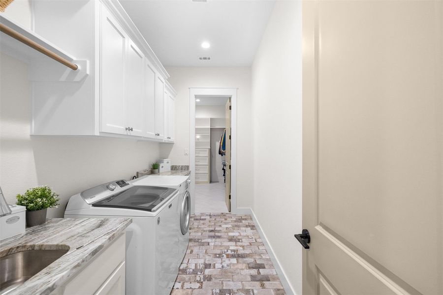 Furnished interior view inside a new home in , College Station (Image 9).