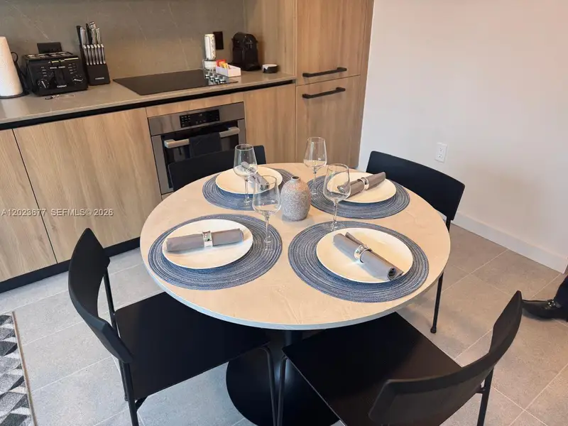 Furnished interior view inside a new home in , Miami (Image 4).