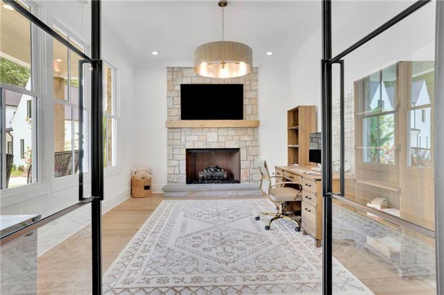 Furnished interior view inside a new home in , Canton (Image 34). Furnished interior view inside a new home in , Canton (Image 34).