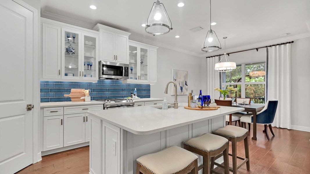 Furnished interior view inside a new home in Tide Marsh, Fort Myers (Image 27).