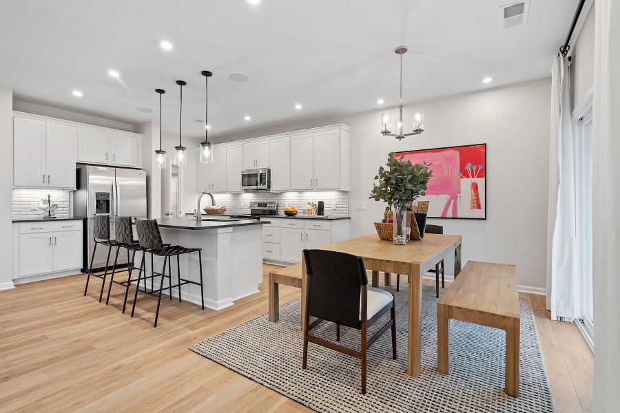 Representative furnished interior of a home built from the Henderson by Tri Pointe Homes in Alton Creek, Mint Hill (Image 15).