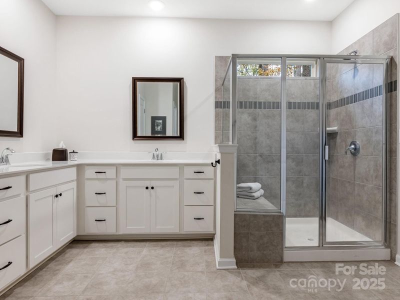 Furnished interior view inside a new home in Estates at Arlington Woods, Mint Hill (Image 28).
