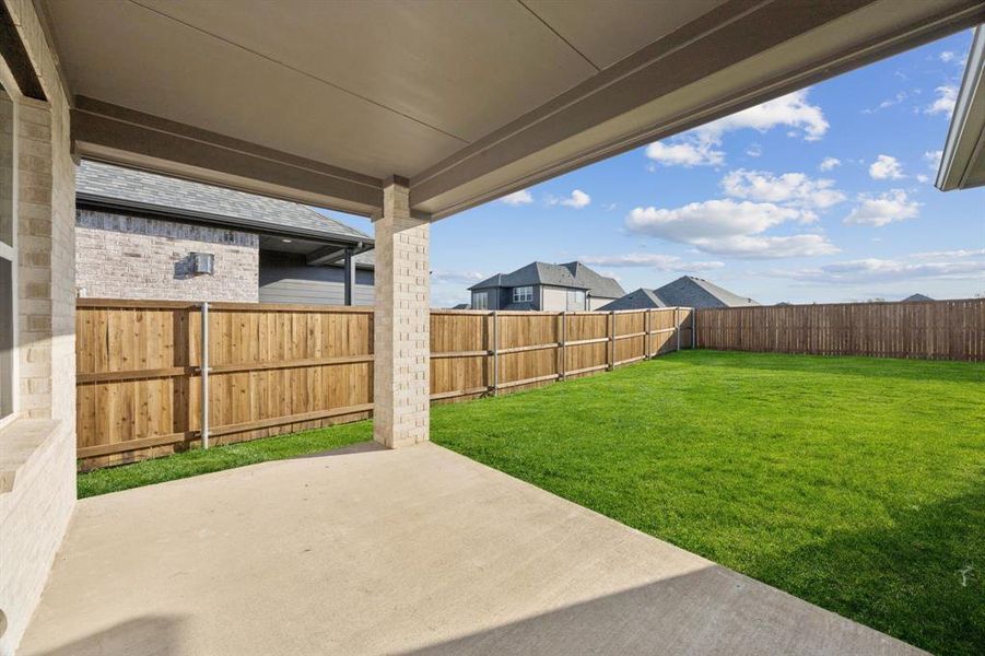 Exterior details and patio area of a home in Sicily, Princeton (Image 4).