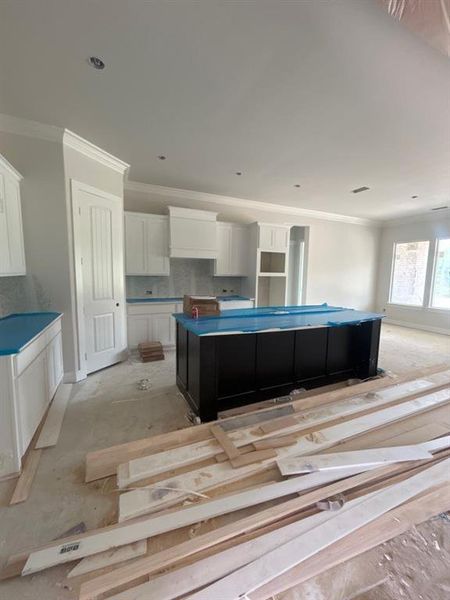 In-progress construction of a new home in Grayson Ridge, Van Alstyne, TX (Image 4).
