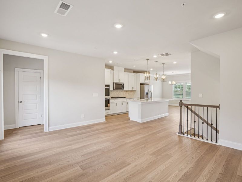 Spacious, unfurnished interior of a new home in Hemingway - Highland Series, Cumming (Image 14).