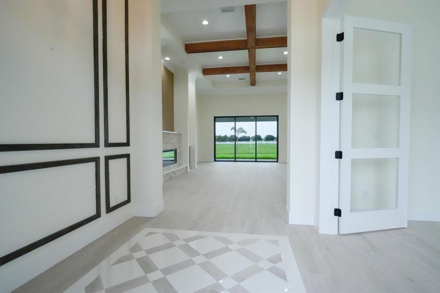Furnished interior view inside a new home in , Fort Pierce (Image 2).
