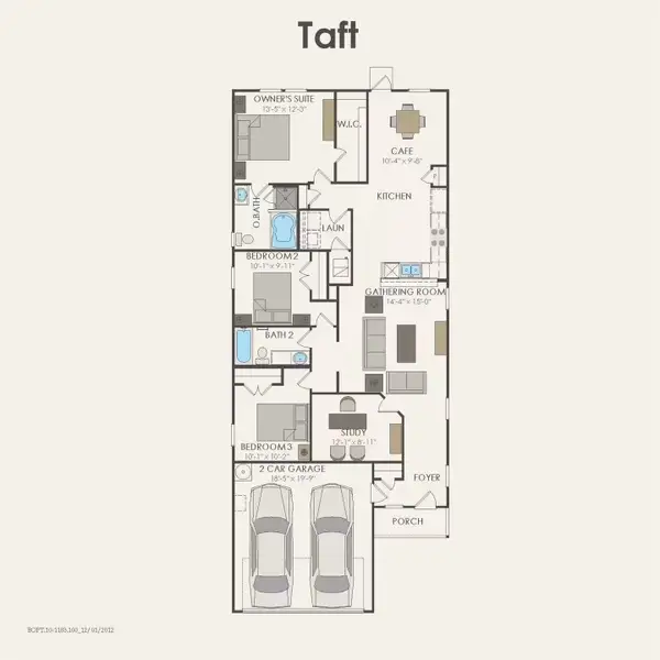 2D floor plan layout of this home in Mavera, Conroe, TX (Image 2). 2D floor plan layout of this home in Mavera, Conroe, TX (Image 2).