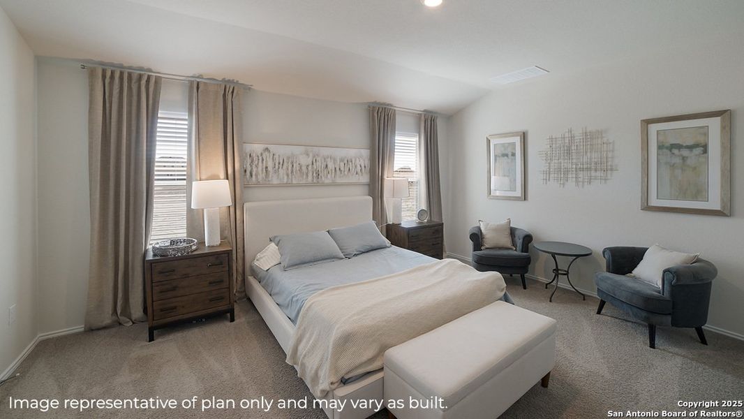 Furnished interior view inside a new home in Stonehill, San Antonio (Image 12).