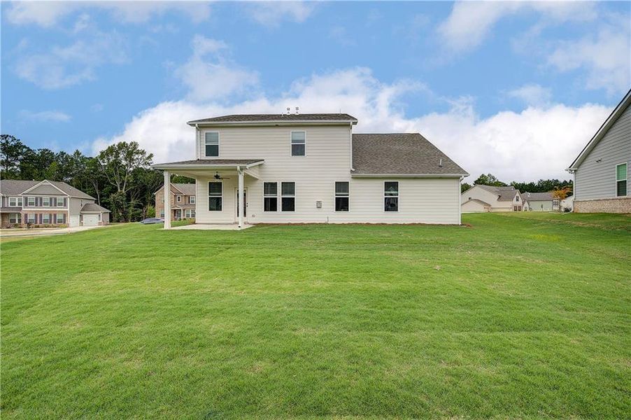 Exterior details and patio area of a home in Kingston, Locust Grove (Image 4). Exterior details and patio area of a home in Kingston, Locust Grove (Image 4).