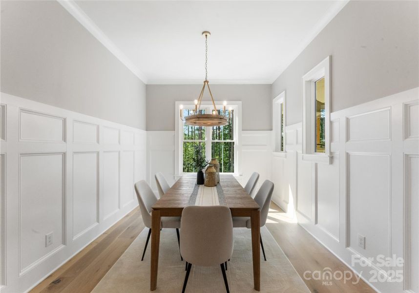 Furnished interior view inside a new home in , Denver (Image 23).