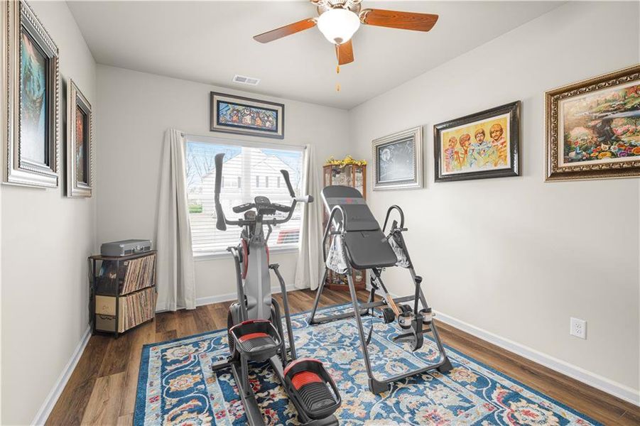 Furnished interior view inside a new home in , Cartersville (Image 25).
