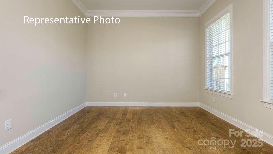 Spacious, unfurnished interior of a new home in Sanctuary at Southgate, Indian Trail (Image 33).