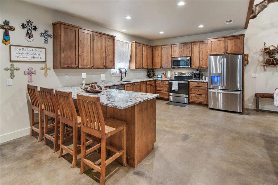 Furnished interior view inside a new home in , Kingsland (Image 14).
