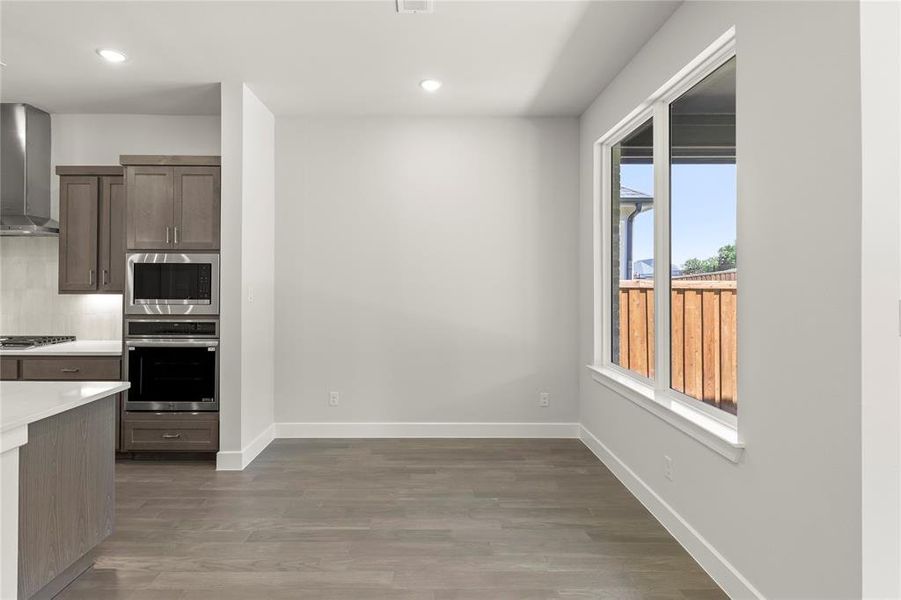 Furnished interior view inside a new home in The Highlands, Rockwall (Image 3). Furnished interior view inside a new home in The Highlands, Rockwall (Image 3).