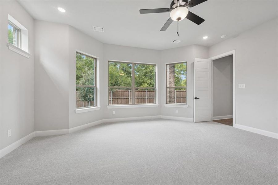 Spacious, unfurnished interior of a new home in South Pointe  Village Series, Mansfield (Image 26).