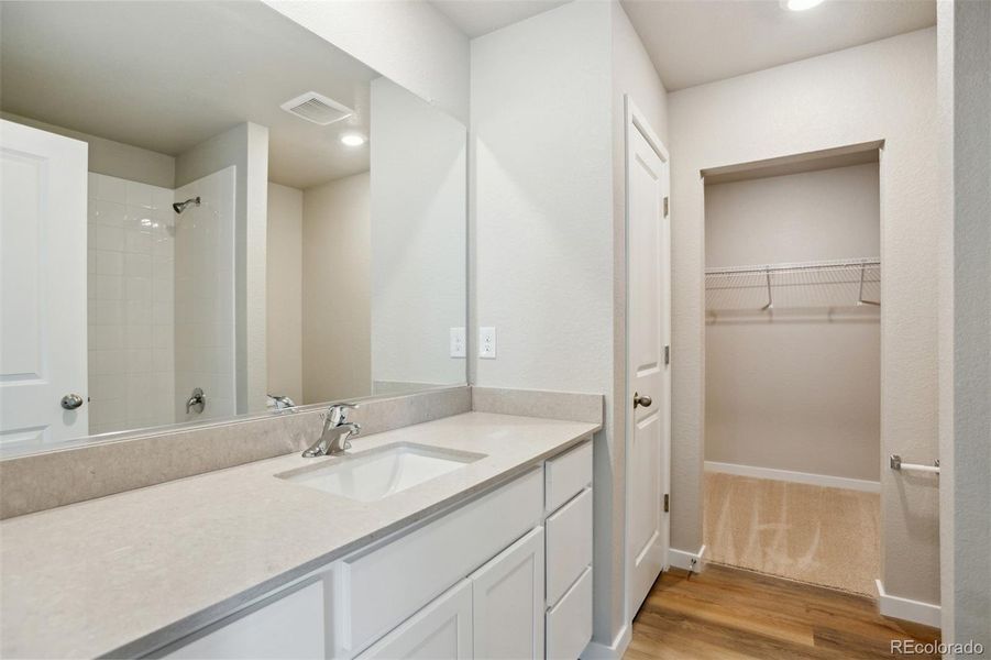 Furnished interior view inside a new home in Bennett Ranch, Bennett (Image 8).