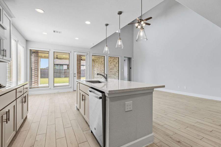 Furnished interior view inside a new home in Cane Island 50', Katy (Image 13). Furnished interior view inside a new home in Cane Island 50', Katy (Image 13).