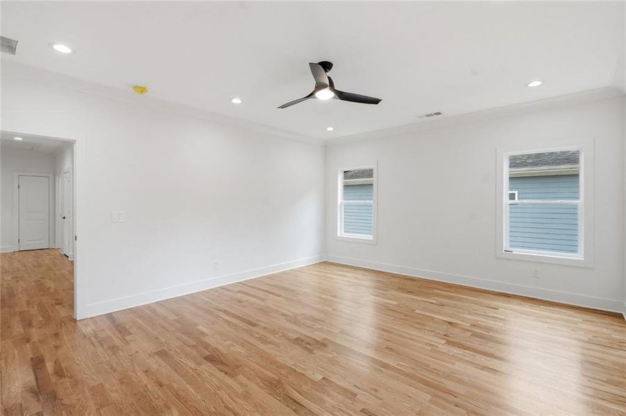 Spacious, unfurnished interior of a new home in , Avondale Estates (Image 17). Spacious, unfurnished interior of a new home in , Avondale Estates (Image 17).