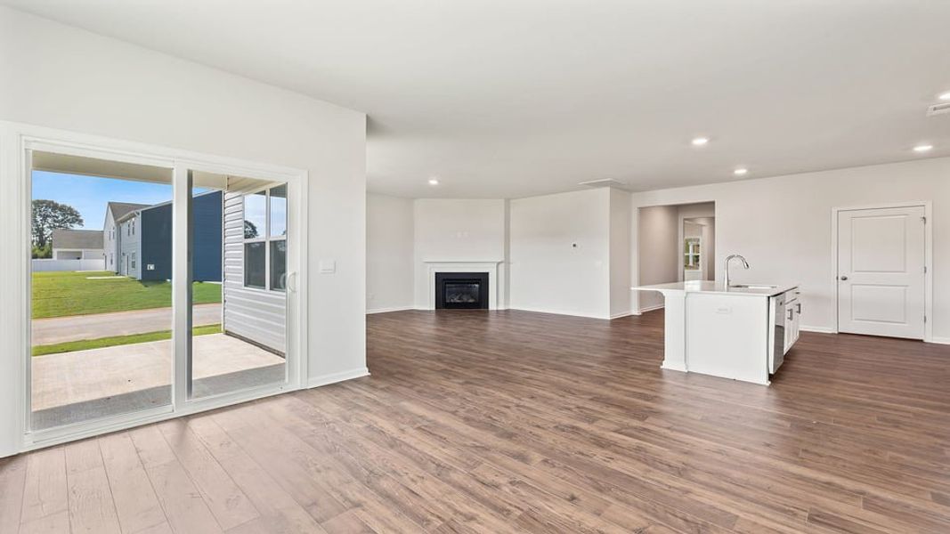Spacious, unfurnished interior of a new home in Hunters Ridge, Woodruff (Image 16). Spacious, unfurnished interior of a new home in Hunters Ridge, Woodruff (Image 16).