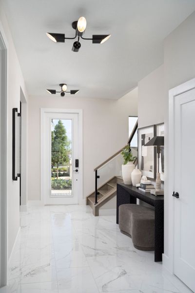 Representative furnished interior of a home built from the Marguerite by Mattamy Homes in Newfield, Palm City (Image 4).