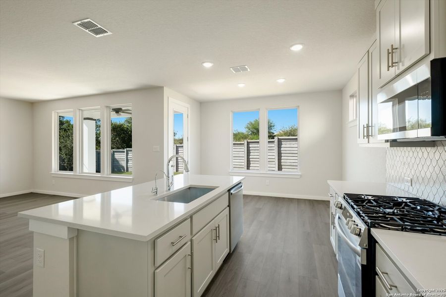 Furnished interior view inside a new home in Park Hill Commons, San Antonio (Image 11).