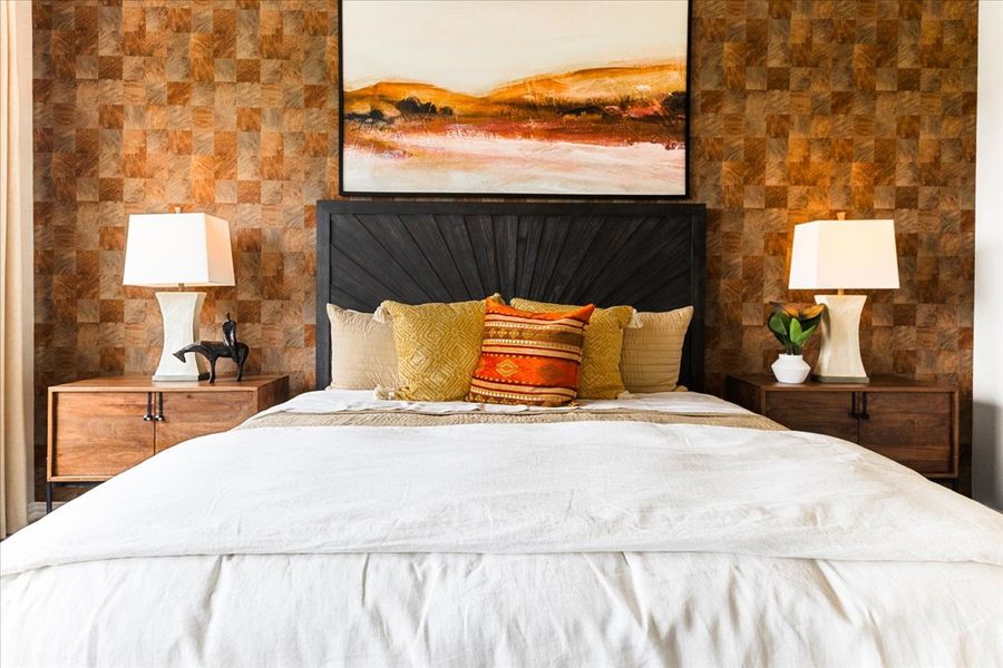 Furnished interior view inside a new home in Solterra Texas, Mesquite (Image 28).