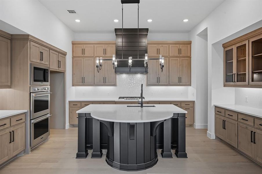 Furnished interior view inside a new home in Star Trail: 55ft. lots, Prosper (Image 13). Furnished interior view inside a new home in Star Trail: 55ft. lots, Prosper (Image 13).