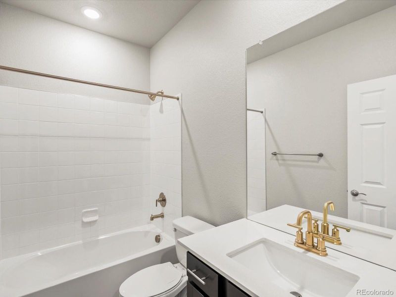 Furnished interior view inside a new home in Poudre Heights: The Alpine Collection, Windsor (Image 10). Furnished interior view inside a new home in Poudre Heights: The Alpine Collection, Windsor (Image 10).