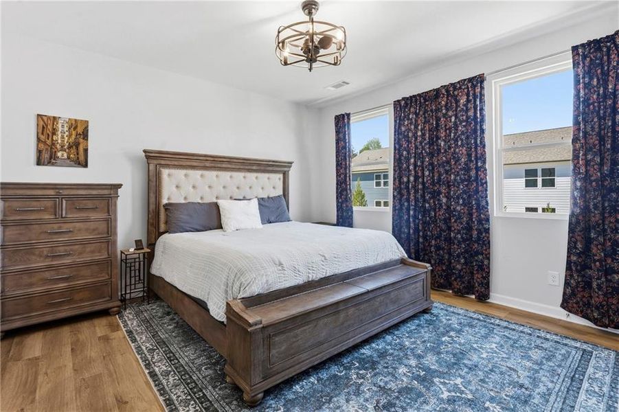 Furnished interior view inside a new home in Annsbury Park, Lilburn (Image 22).