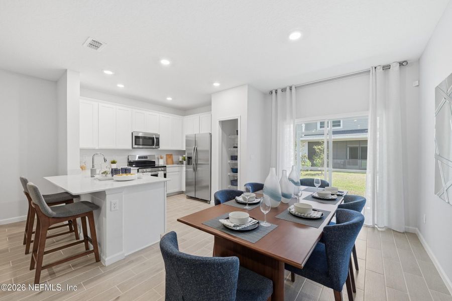 Furnished interior view inside a new home in , Middleburg (Image 15).