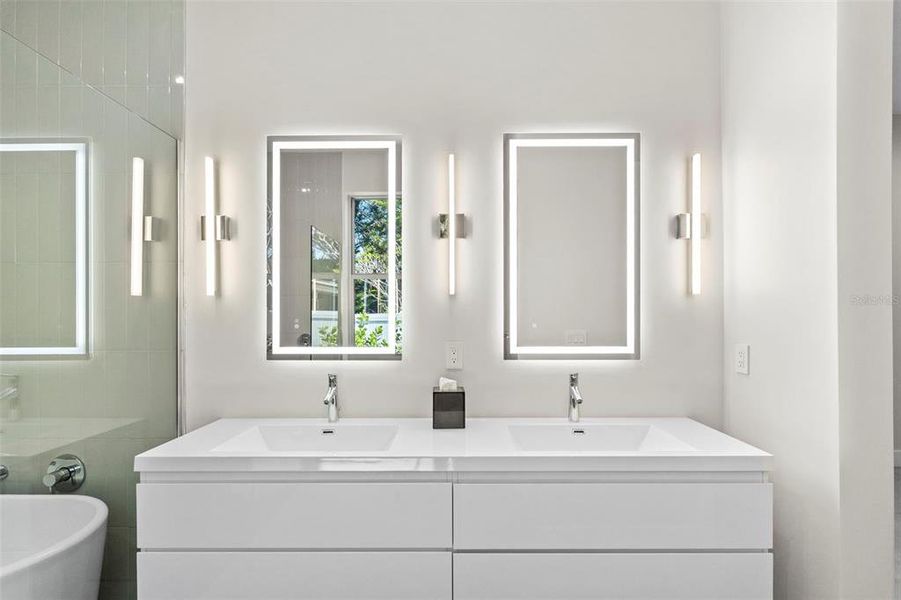 Furnished interior view inside a new home in , Belleair (Image 44).