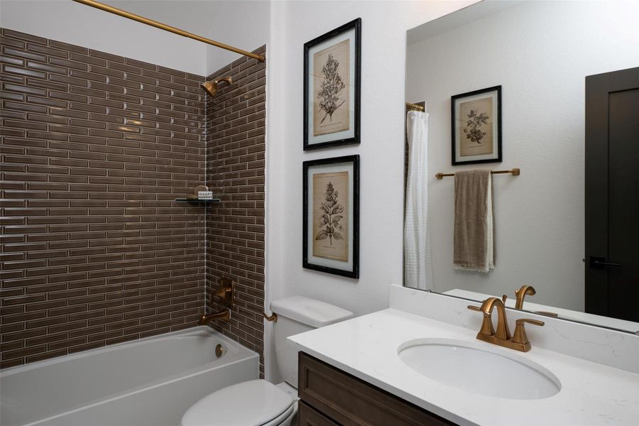 Furnished interior view inside a new home in Sunterra Lakes, Brookshire (Image 5).
