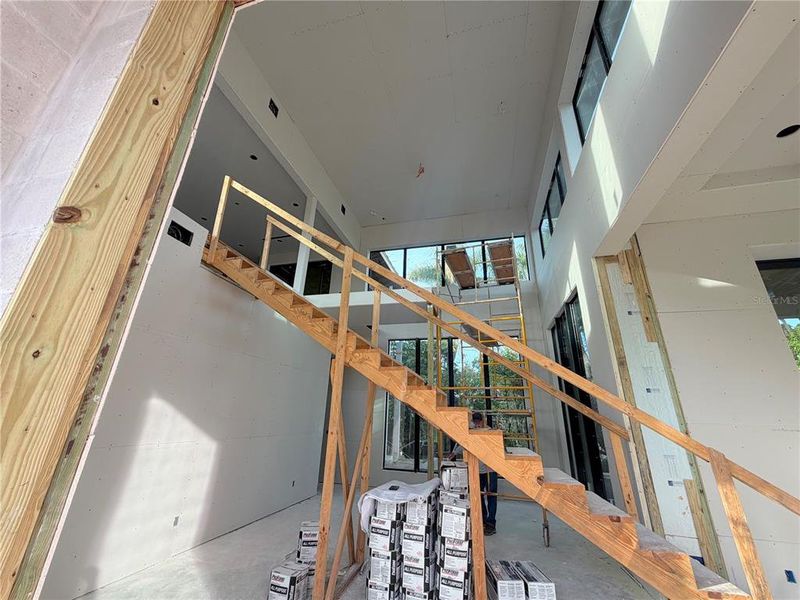 In-progress construction of a new home in , Sarasota, FL (Image 10).