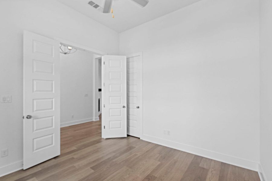 French doors in Study