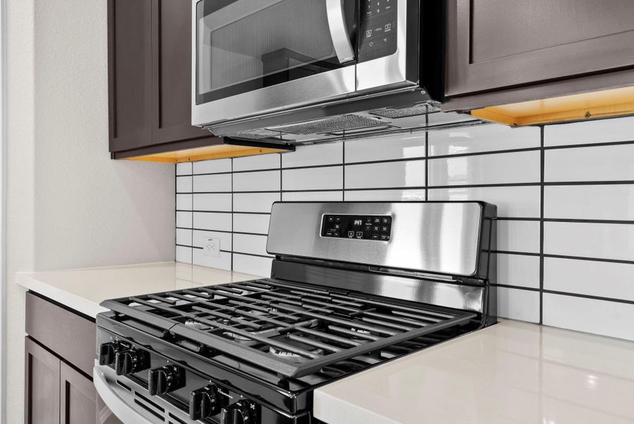 Close-up of interior finishes inside a home in The Trails 40', New Caney (Image 14).