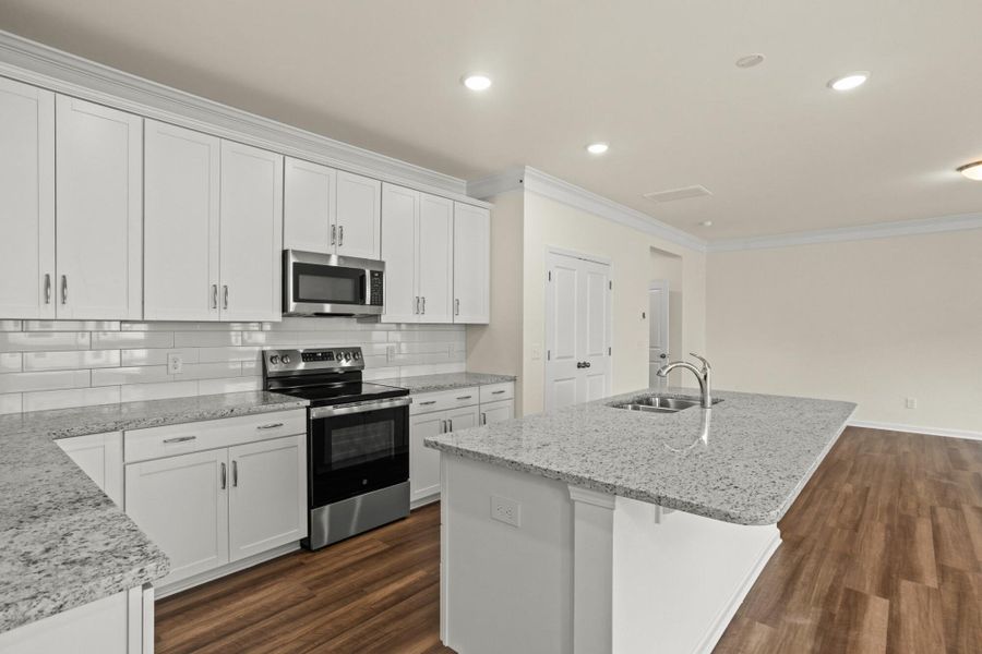 Furnished interior view inside a new home in Bellevue, Greenville (Image 7). Furnished interior view inside a new home in Bellevue, Greenville (Image 7).