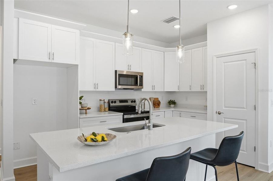 Furnished interior view inside a new home in , Sanford (Image 11).