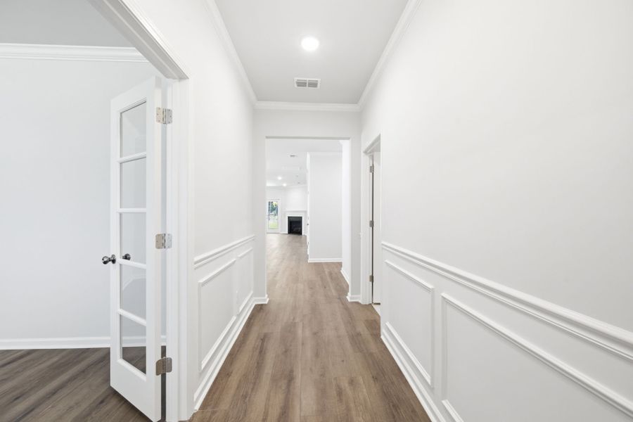 Spacious, unfurnished interior of a new home in Carriage Estates, Lexington (Image 13). Spacious, unfurnished interior of a new home in Carriage Estates, Lexington (Image 13).
