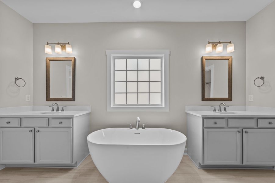 Furnished interior view inside a new home in Eli's Ridge, Winterville (Image 13).