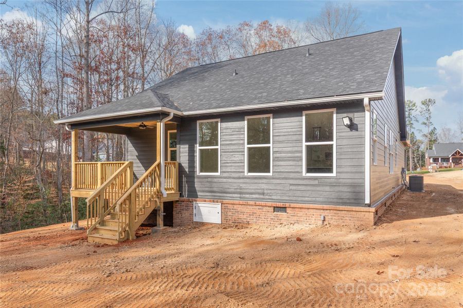 Exterior details and patio area of a home in , Lincolnton (Image 4). Exterior details and patio area of a home in , Lincolnton (Image 4).