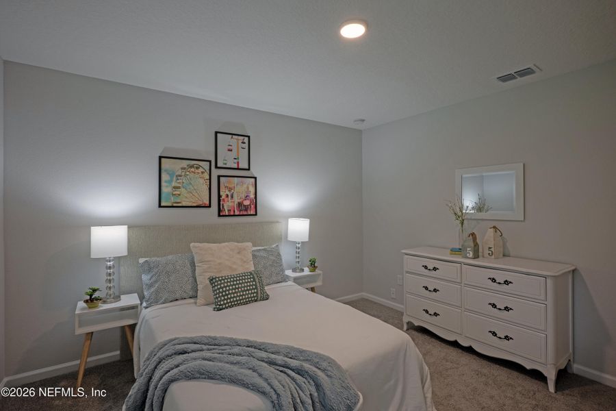 Furnished interior view inside a new home in , Jacksonville (Image 39).