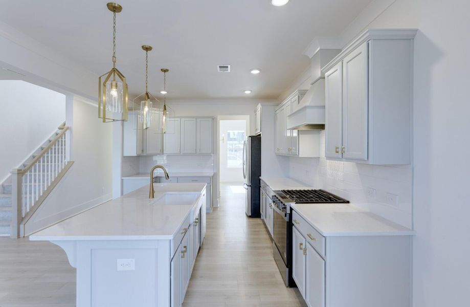 Furnished interior view inside a new home in Homecoming, Ravenel (Image 7).