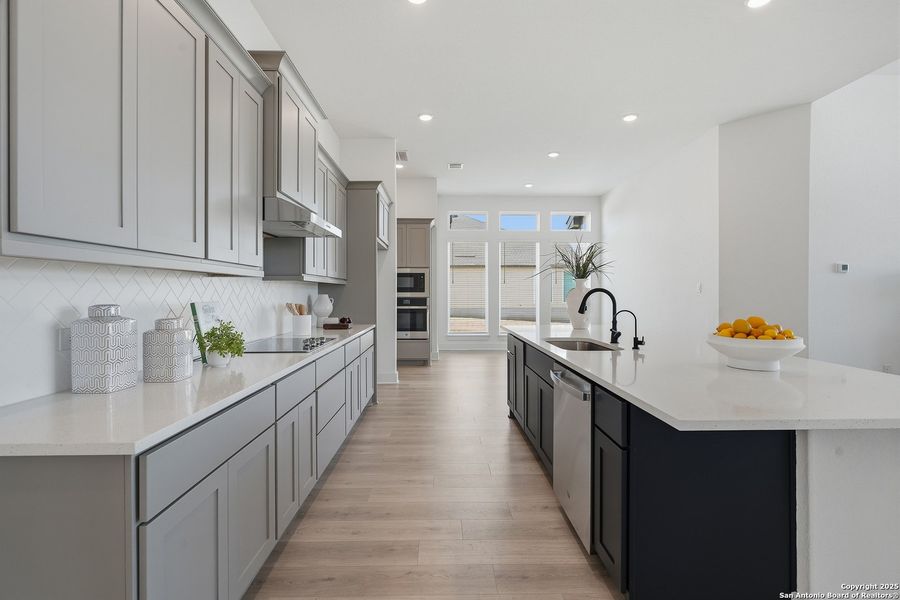 Furnished interior view inside a new home in Sienna Lakes, San Antonio (Image 7). Furnished interior view inside a new home in Sienna Lakes, San Antonio (Image 7).
