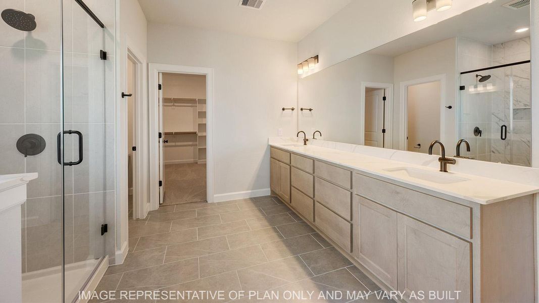 Furnished interior view inside a new home in Wellborn Settlement, College Station (Image 10).