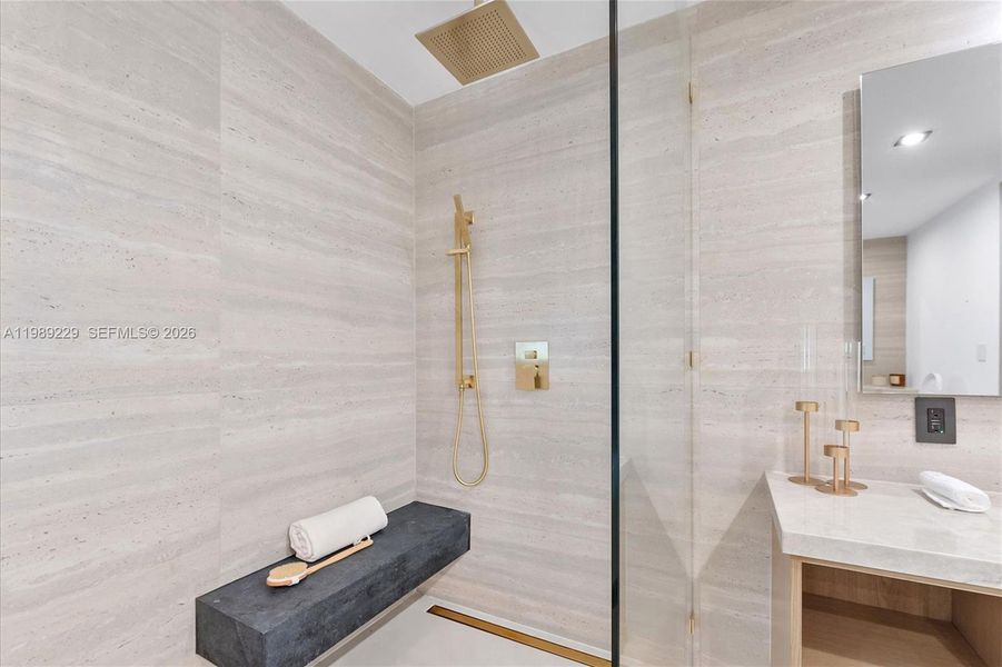 Furnished interior view inside a new home in , Hollywood (Image 16).