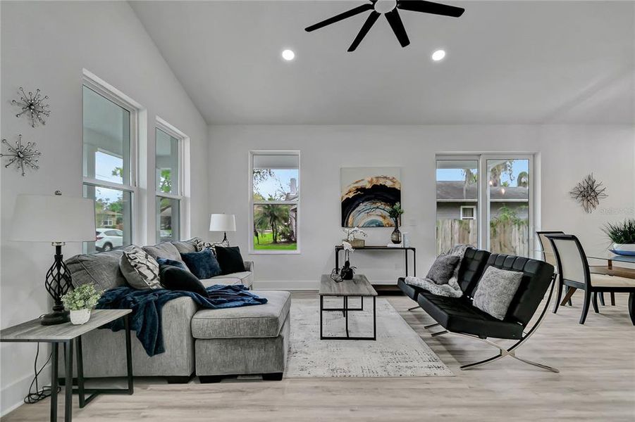 Furnished interior view inside a new home in , Plant City (Image 8).