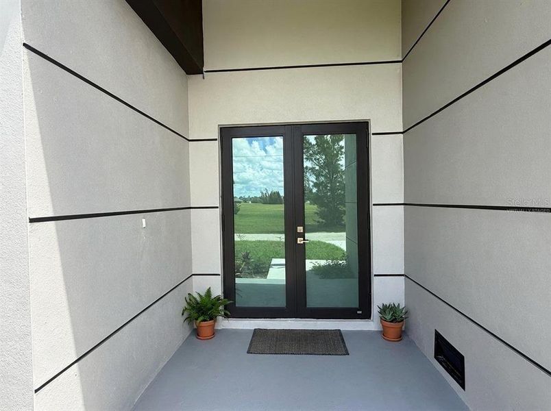 Exterior details and patio area of a home in , Cape Coral (Image 25). Exterior details and patio area of a home in , Cape Coral (Image 25).