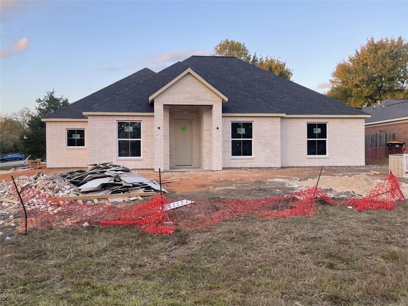 In-progress construction of a new home in , Willis, TX (Image 7).