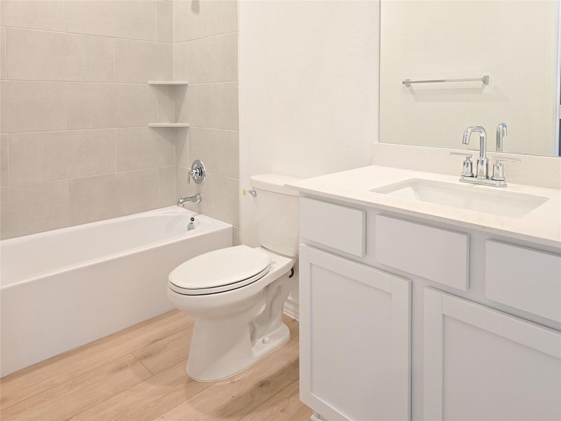 Furnished interior view inside a new home in Lively Ranch: Brookstone Collection, Georgetown (Image 5). Furnished interior view inside a new home in Lively Ranch: Brookstone Collection, Georgetown (Image 5).