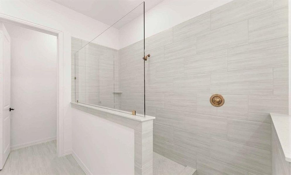 Primary Bathroom Representative Photo featuring the Serene Collection Primary Bathroom Representative Photo featuring the Serene Collection